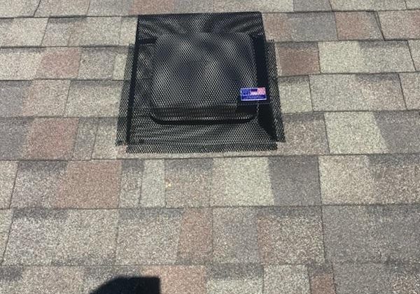 Roof Vent Cover to Keep Wildlife Out